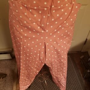Polka Dot Ankle Pant